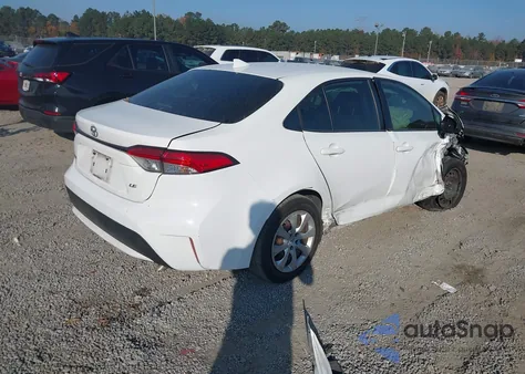 2021 Toyota Corolla Le from USA, damaged, VIN JTDEPMAE7MJ118890